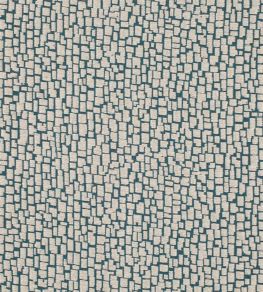 Anthology Ketu Fabric by Harlequin Emerald/Parchment