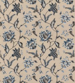 Antique trail Fabric by GP & J Baker Indigo