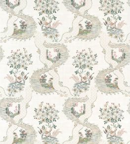 Antoinette Wallpaper by Anna French Beige