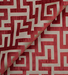 Apollon Fabric by Jim Thompson Carnelian