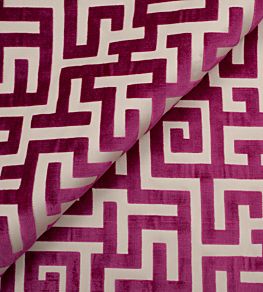 Apollon Fabric by Jim Thompson Fuchsia