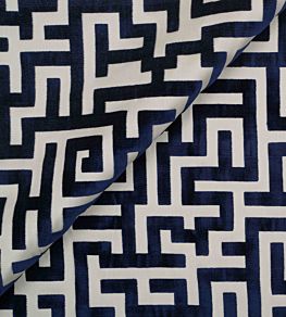 Apollon Fabric by Jim Thompson Lapis