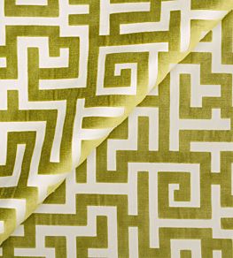 Apollon Fabric by Jim Thompson Lime