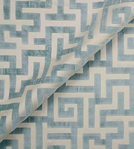 Apollon Fabric by Jim Thompson Powder Blue
