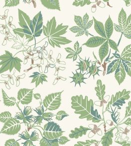 Arboretum Wallpaper by Borastapeter Green