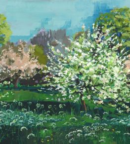 Arbre De Printemps Mural by Designers Guild Celadon