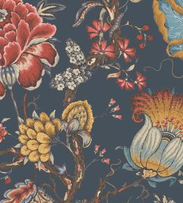 Arcadia Fabric by Woodchip & Magnolia Midnight