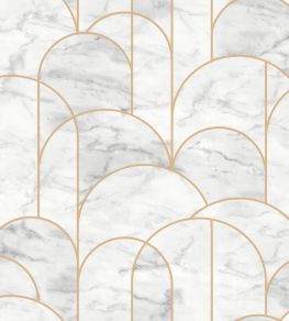 Arch Wallpaper by Borastapeter Seal Grey