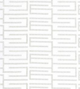 Architect Embroidery Fabric by Thibaut Cloud