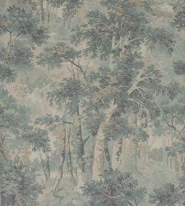 Arden Wallpaper by Colefax and Fowler Old Blue