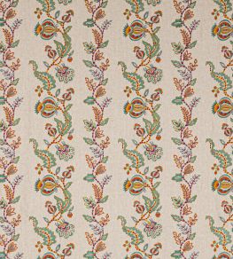 Ariadne Fabric by Colefax and Fowler Russet/Sage
