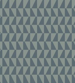Trapez Wallpaper by Borastapeter Dusk Green