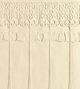 Art Nouveau Dado Wallpaper by Lincrusta Paintable