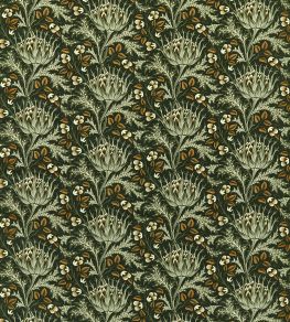 Artichoke Velvet Fabric by Morris & Co Tump