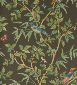 Ashdown Wallpaper by Colefax and Fowler Black