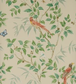 Ashdown Wallpaper by Colefax and Fowler Cream