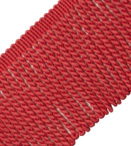 Aspen Bullion Fringe Trimming by Samuel & Sons Poppy