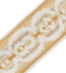 Aspen Ikat Border Trimming by Samuel & Sons Golden Glow