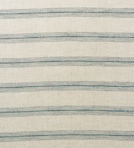 Atrani Stripe Fabric by Andrew Martin Navy