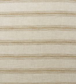 Atrani Stripe Fabric by Andrew Martin Ochre