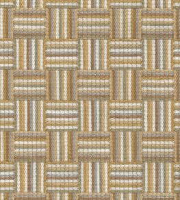 Attwood Fabric by Nina Campbell Yellow/Ochre/Stone