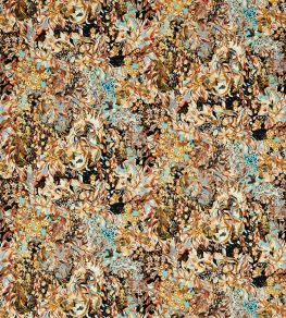 Aubrey Velvet Fabric by Studio G Noir/Mineral