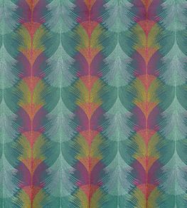 Aude Fabric by Camengo Peacock