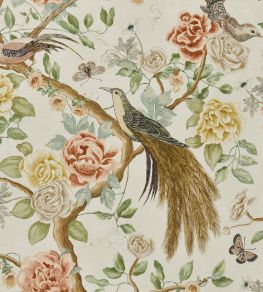Audubon Garden Fabric by Travers 464