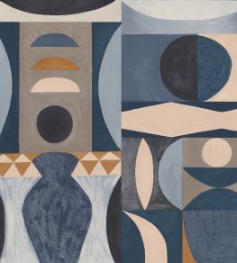 Auguste Wallpaper by Casamance Marine