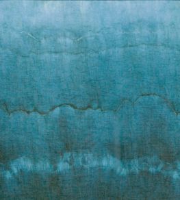 Aura Fabric by Clarke & Clarke Petrol