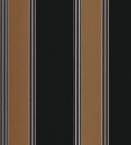 Auteuil Wallpaper by Casamance Noir / Dore