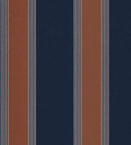 Auteuil Wallpaper by Casamance Marine / Rouille