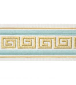 Avenue Tape Trimming by Thibaut Mist and Sunshine
