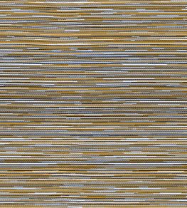 Averno Fabric by Casamance Bleu Ocre