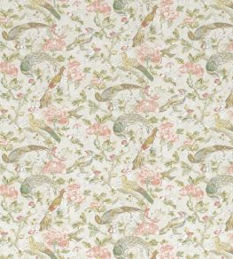 Aviary Fabric by Madeaux 02 Moss and Clay