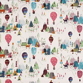 Away We Go Fabric by Prestigious Textiles Candyfloss