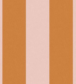 Awning Stripe Fabric by Woodchip & Magnolia Pink Cloud/Gorse
