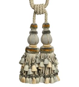 Bagatelle Double Tassel Tieback Trimming by Samuel & Sons Dewdrop