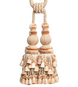 Bagatelle Double Tassel Tieback Trimming by Samuel & Sons Petal