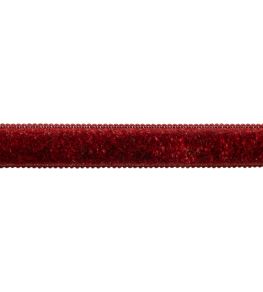 Bagatelle Marabout Trimming by Samuel & Sons Scarlet Rose