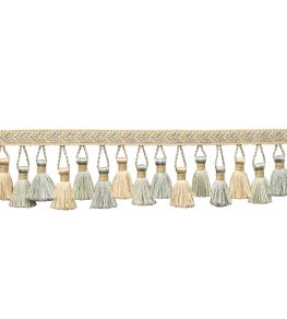 Bagatelle Tassel Fringe Trimming by Samuel & Sons Dewdrop