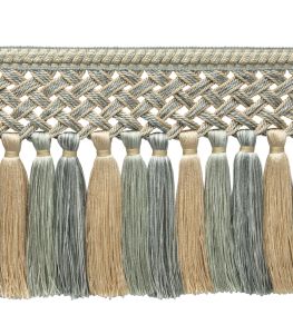 Bagatelle Tassel Skirt Fringe Trimming by Samuel & Sons Dewdrop