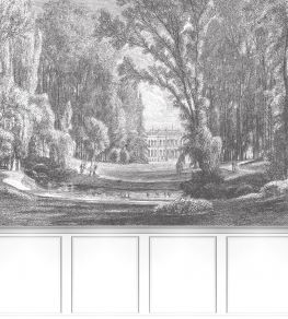 Balade Au Parc Mural by Casadeco Noir Gravure