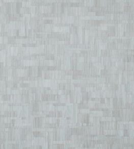 Bamboo Mosaic Wallpaper by Thibaut Charcoal