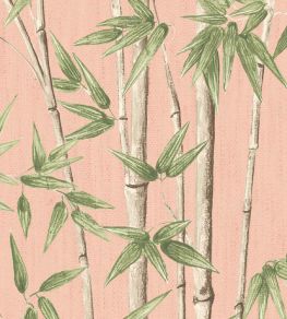 Bamboozle Fabric by Woodchip & Magnolia Salmon
