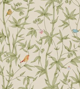 Bambou Wallpaper by Jannelli&Volpi Green