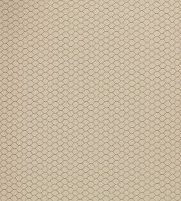 Bantam Net Fabric by Sanderson Walnut