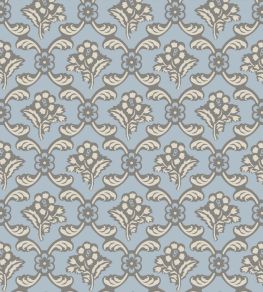 Barace Wallpaper by Farrow & Ball Moles Breath / Parma Gray