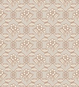 Barace Wallpaper by Farrow & Ball Templeton Pink / Stirabout
