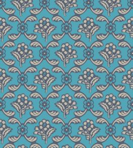 Barace Wallpaper by Farrow & Ball Wine Dark / Lobster